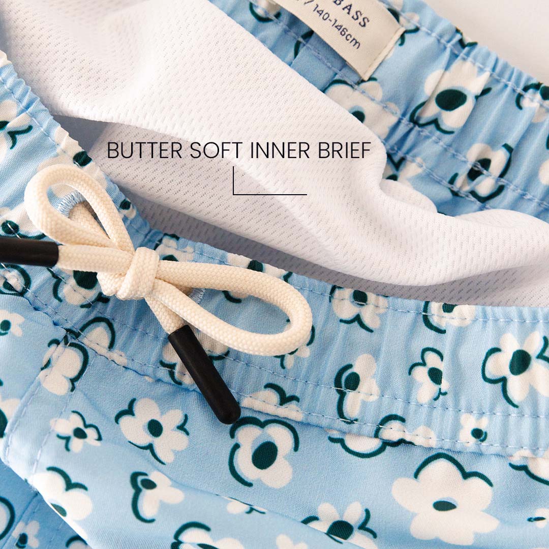 Set of Father and Son UV Swim Shorts - Palma