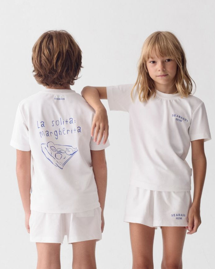 Kids UV T-Shirt Summer Flavours Positano White