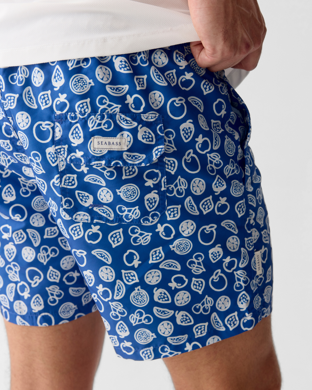 Men UV Swim Short Formentera Blue - Fruity