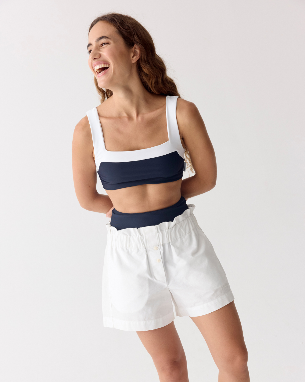 Women Resort Shorts Soleil Bright White