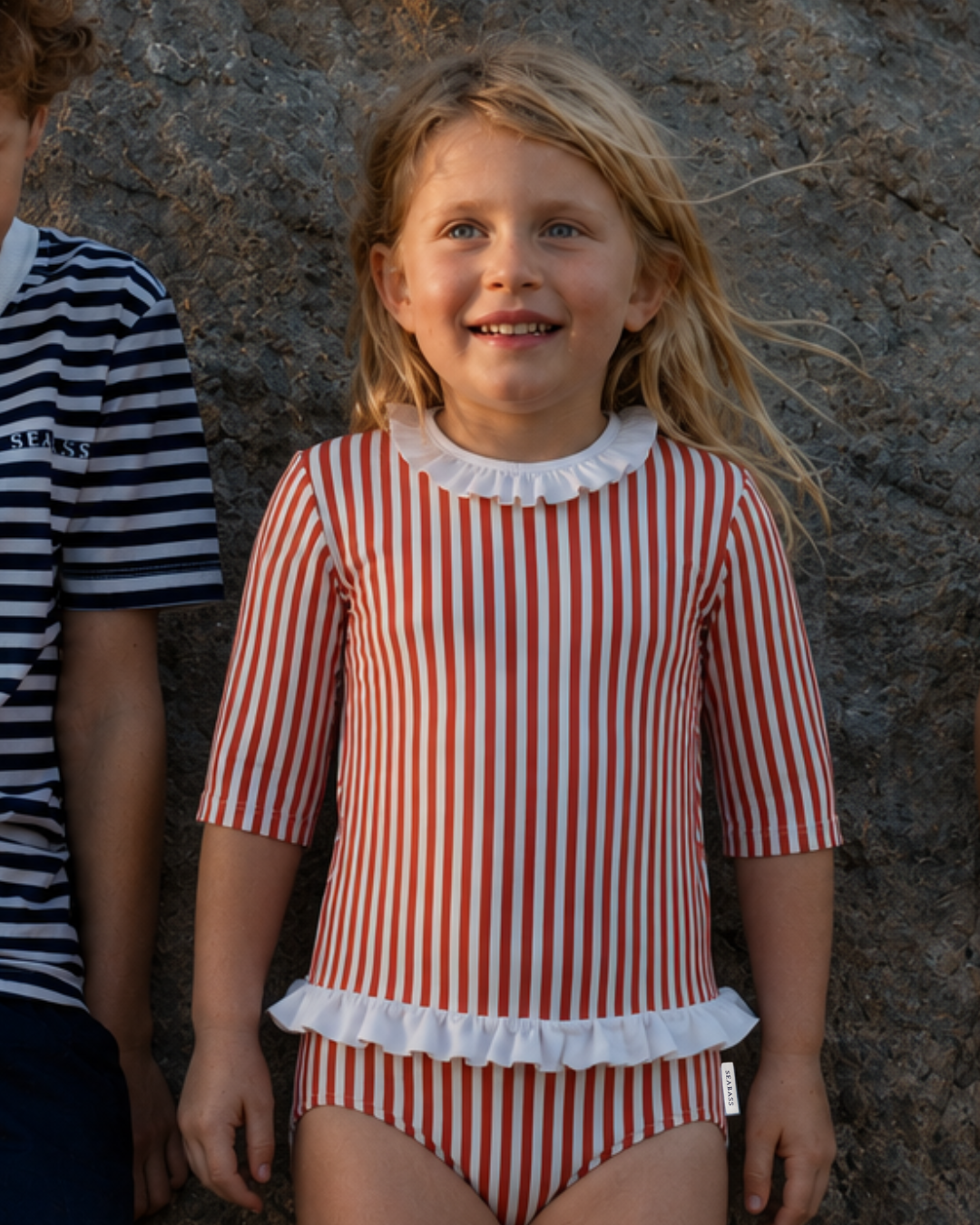Girls Ruffle Swim Set Venice