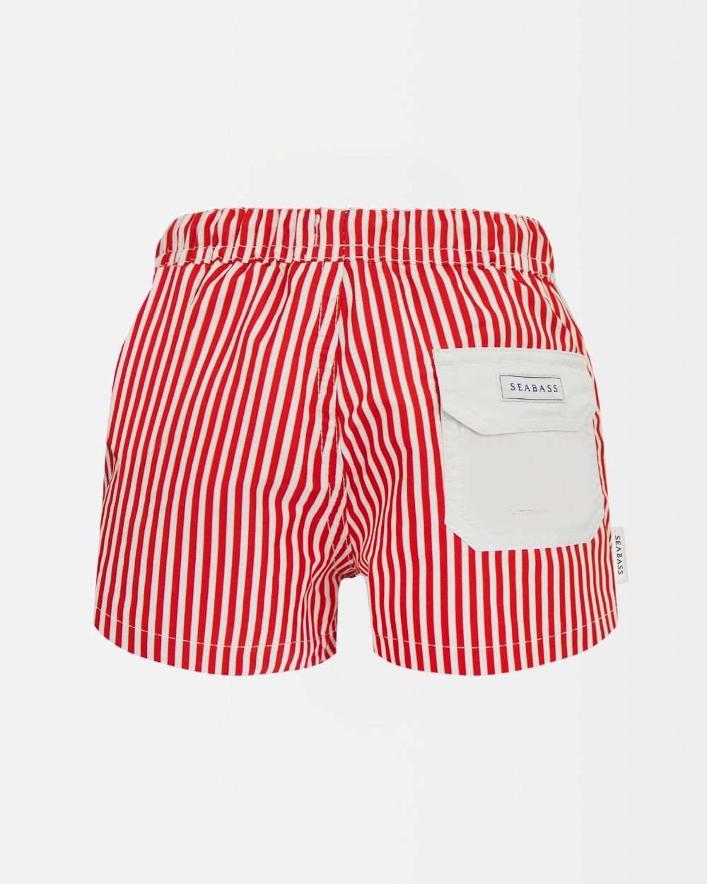 Boy UV Swim Short Venice - red stripes