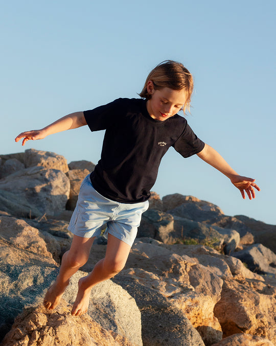 Boy UV Swim Shorts Ferran Clearwater Blue