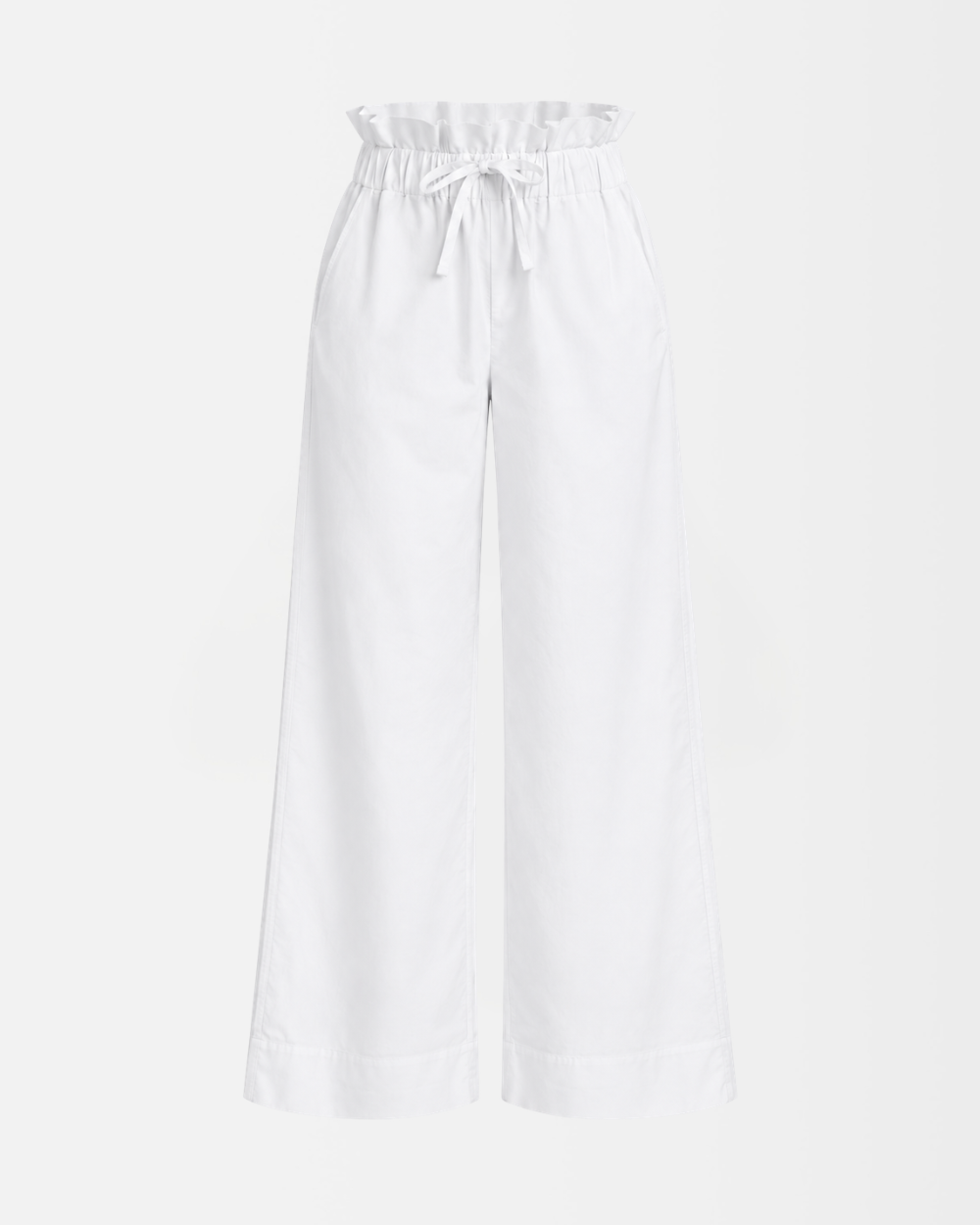 Women Resort Trousers Soleil Bright White