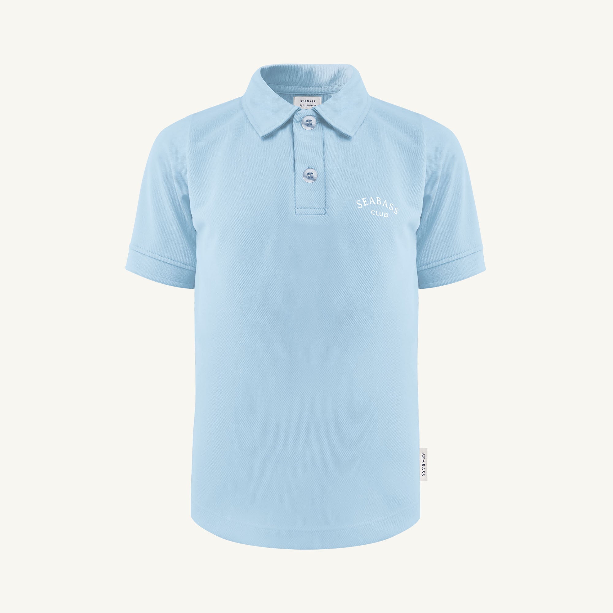 Boy UV Polo Shirt Clearwater Blue