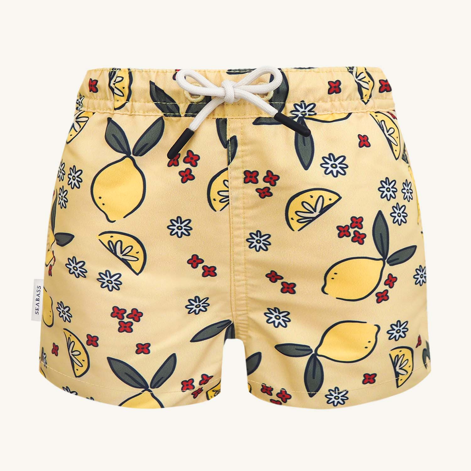 Men UV Swim Short Amalfi - lemons