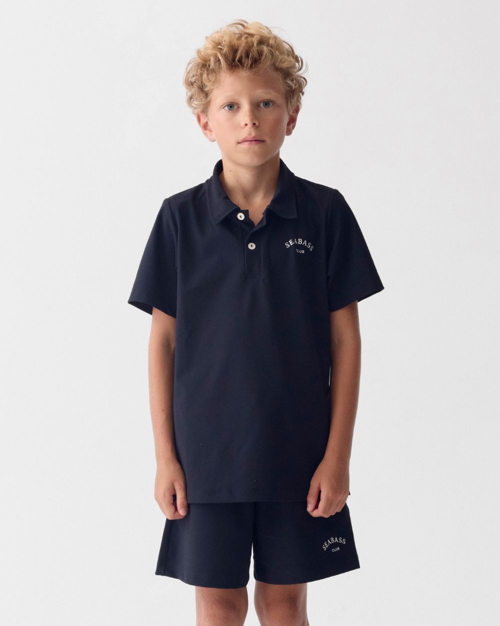 Kids UV Polo Shirt Club Navy
