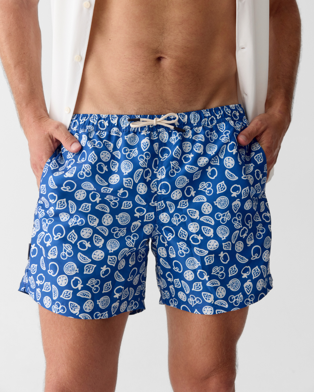 Men UV Swim Short Formentera Blue - Fruity
