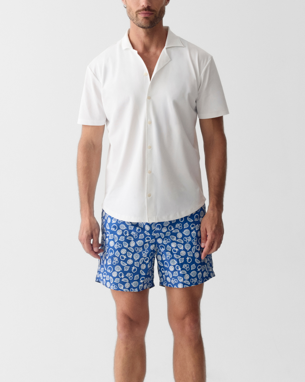 Men UV Swim Short Formentera Blue - Fruity