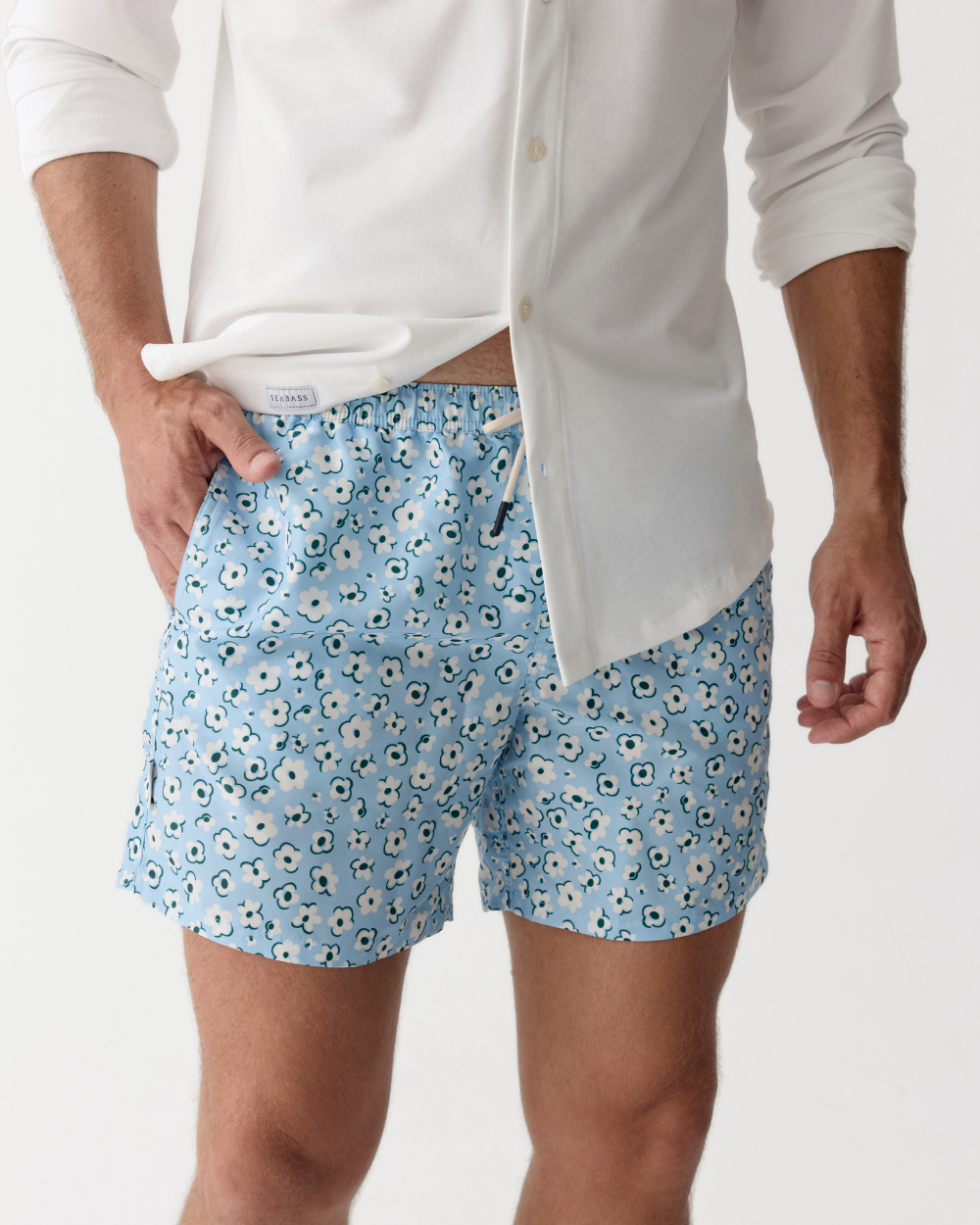 Men UV Swim Short Bass Palma