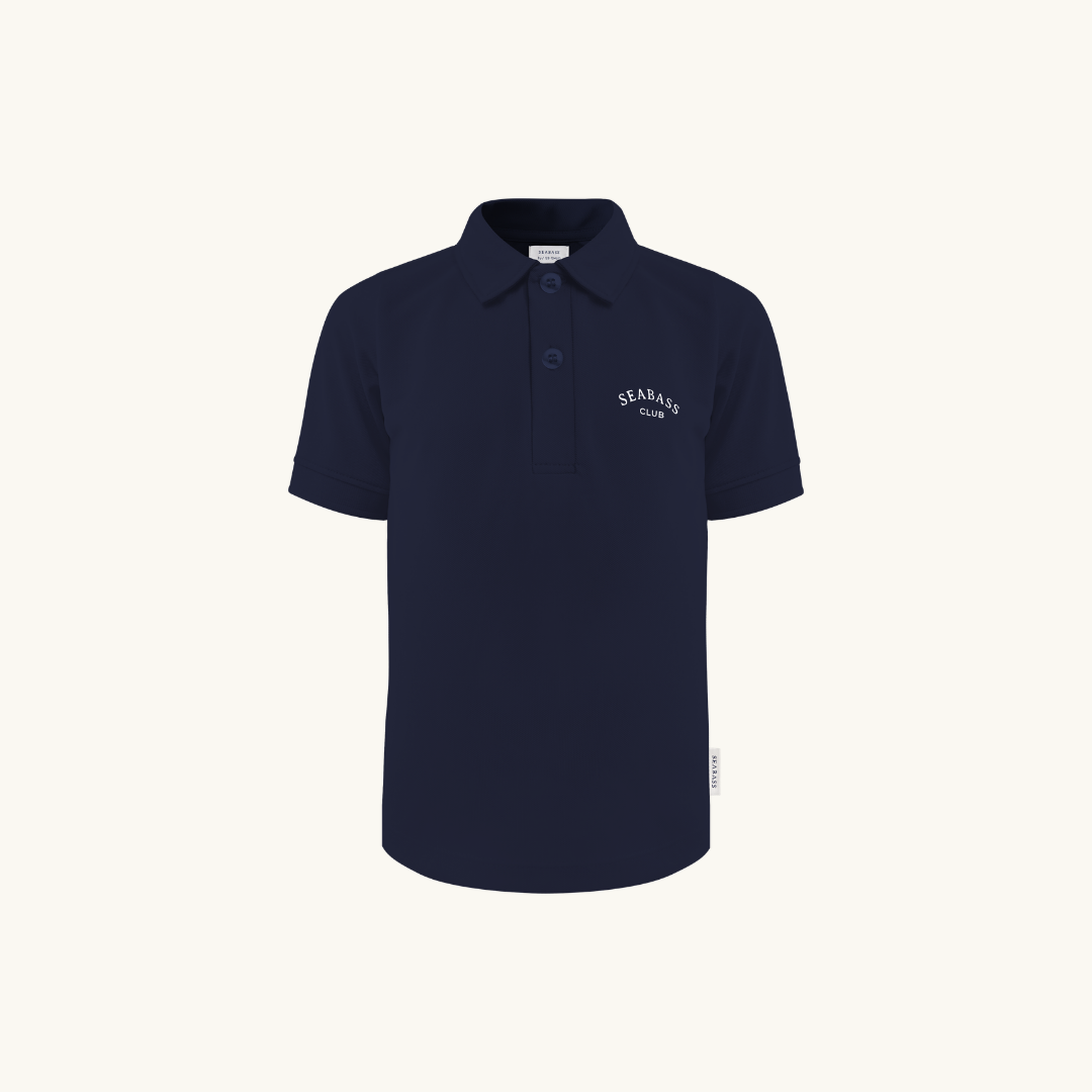 Kids UV Polo Shirt Navy