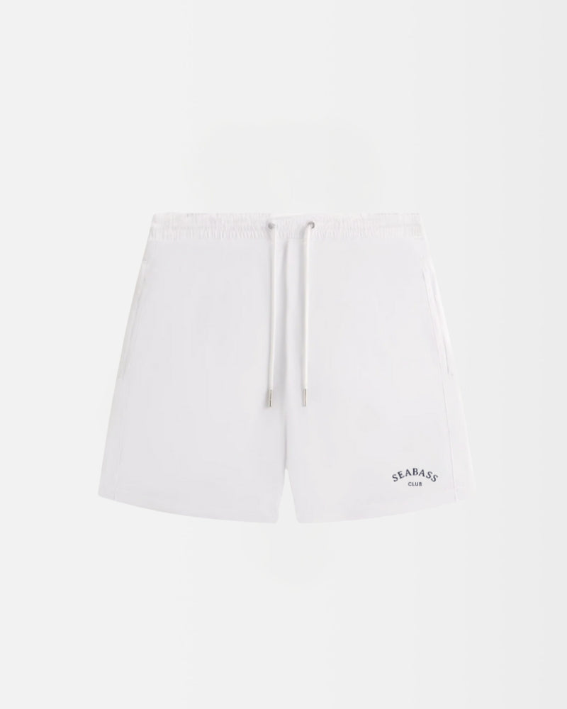 Kids UV Active Shorts Club White