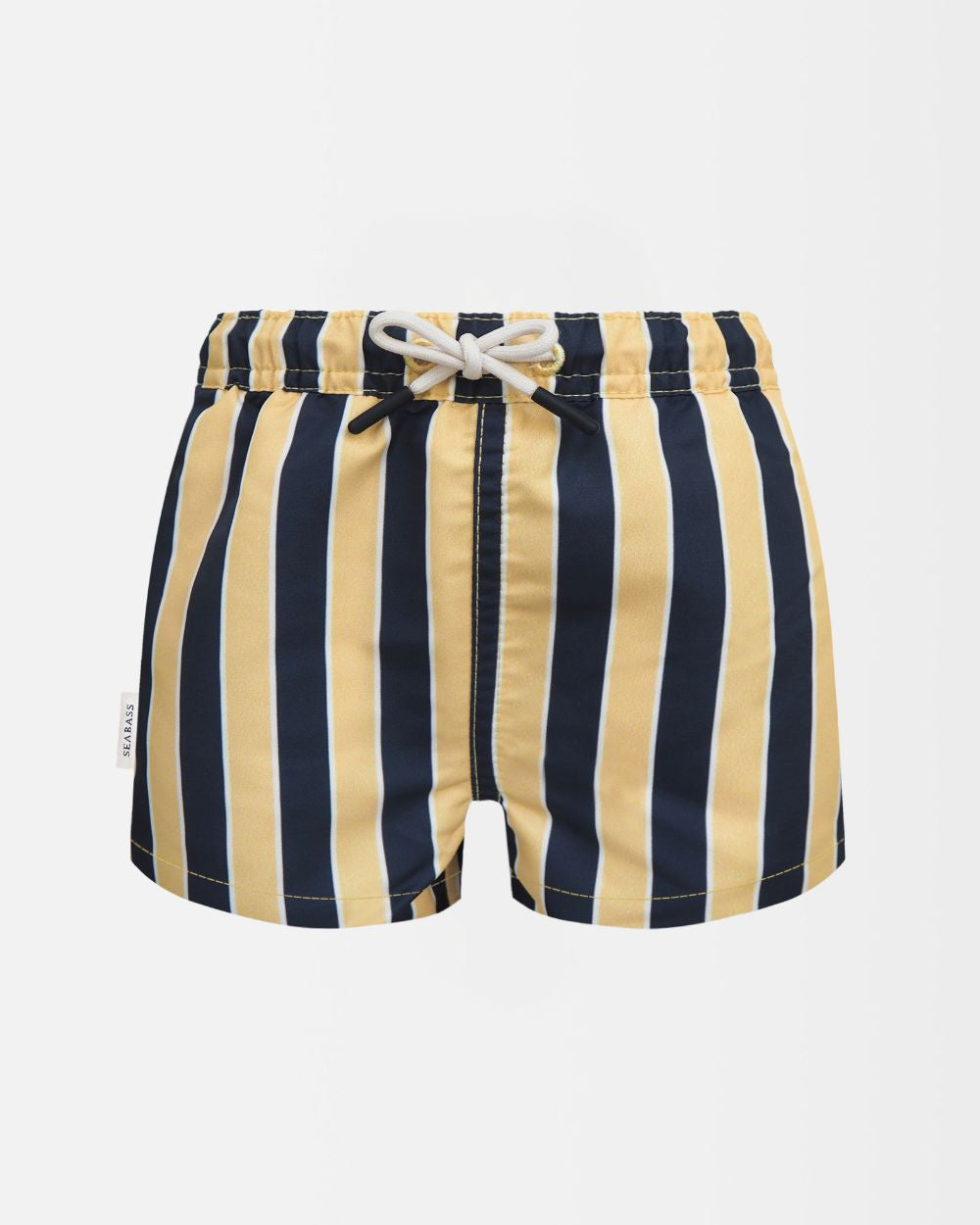 Boy UV Swim Short Sorrento - navy yellow stripes