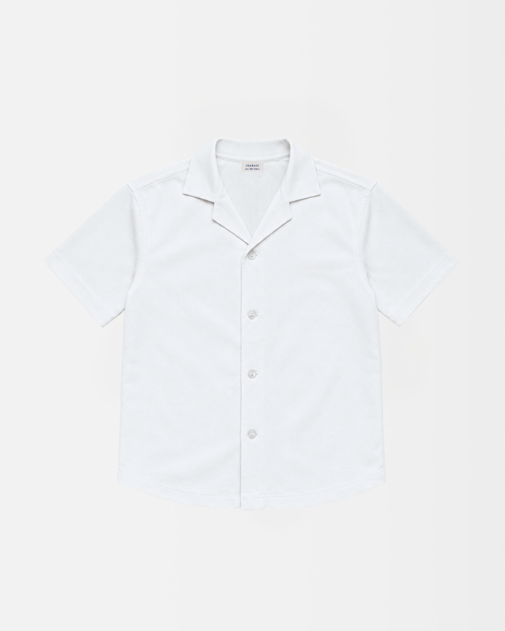 Boys UV Camp Shirt Bond White