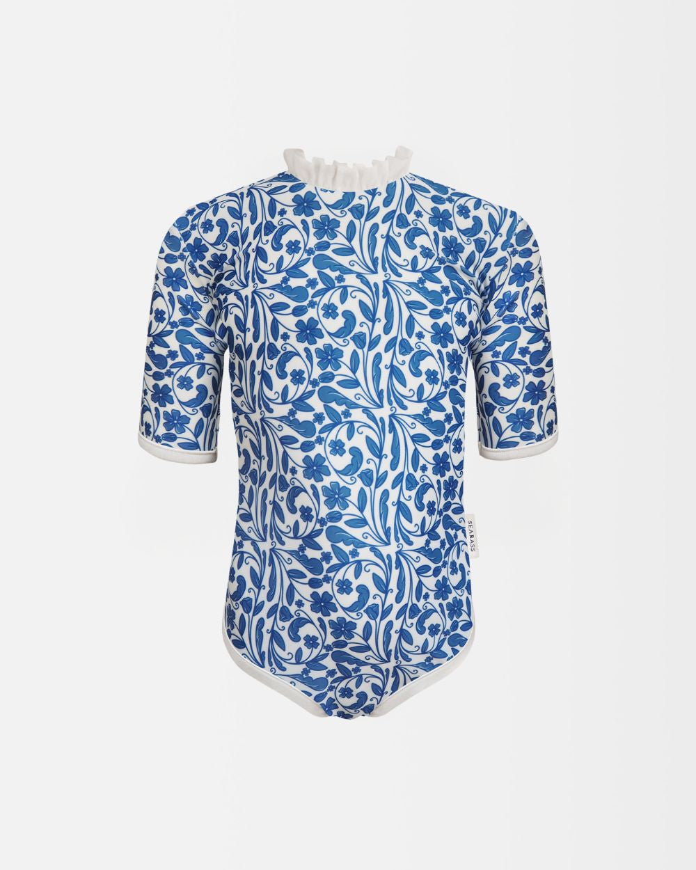 Girl UV Swimsuit Ruffle Positano