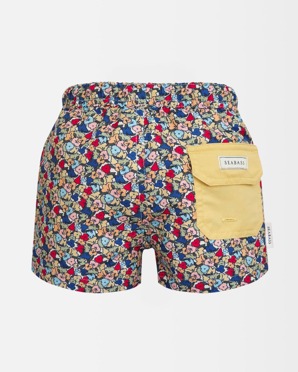 Men UV Swim Short Valencia - multicolor flowers