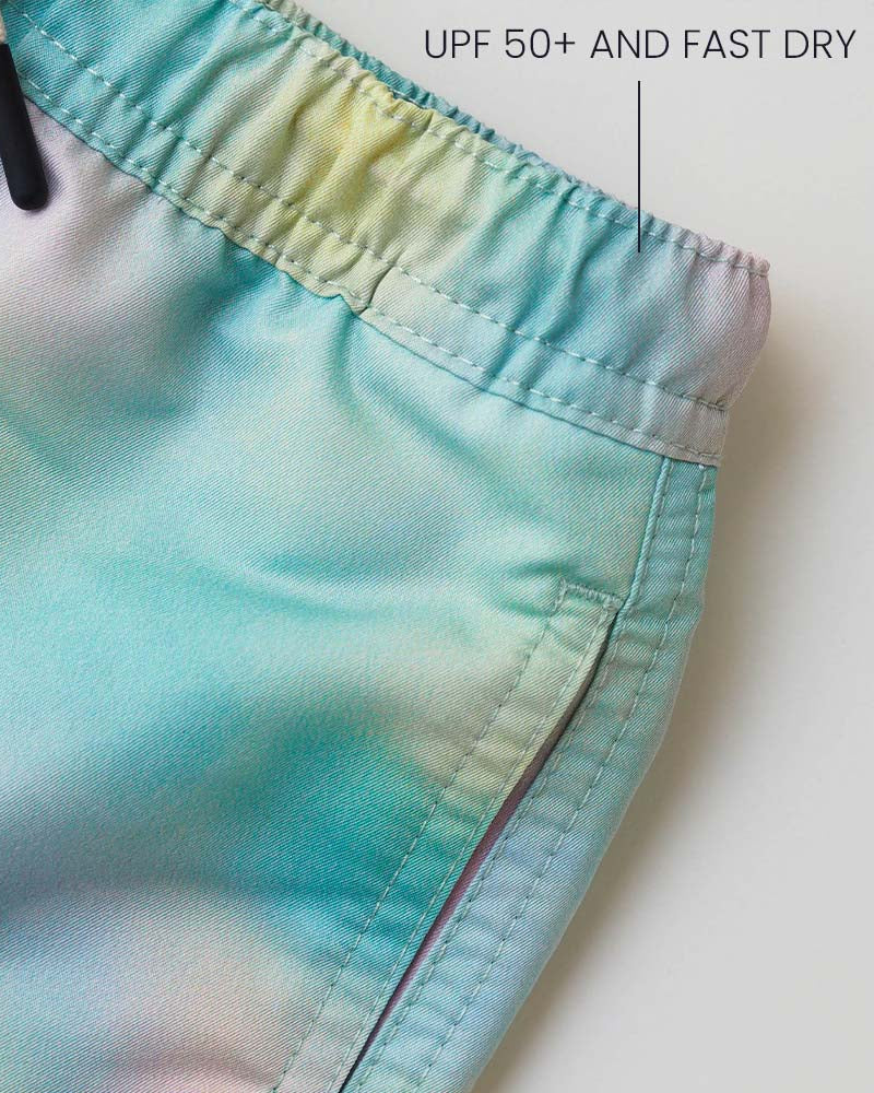 Men UV Swim Short Ibiza - tie dye