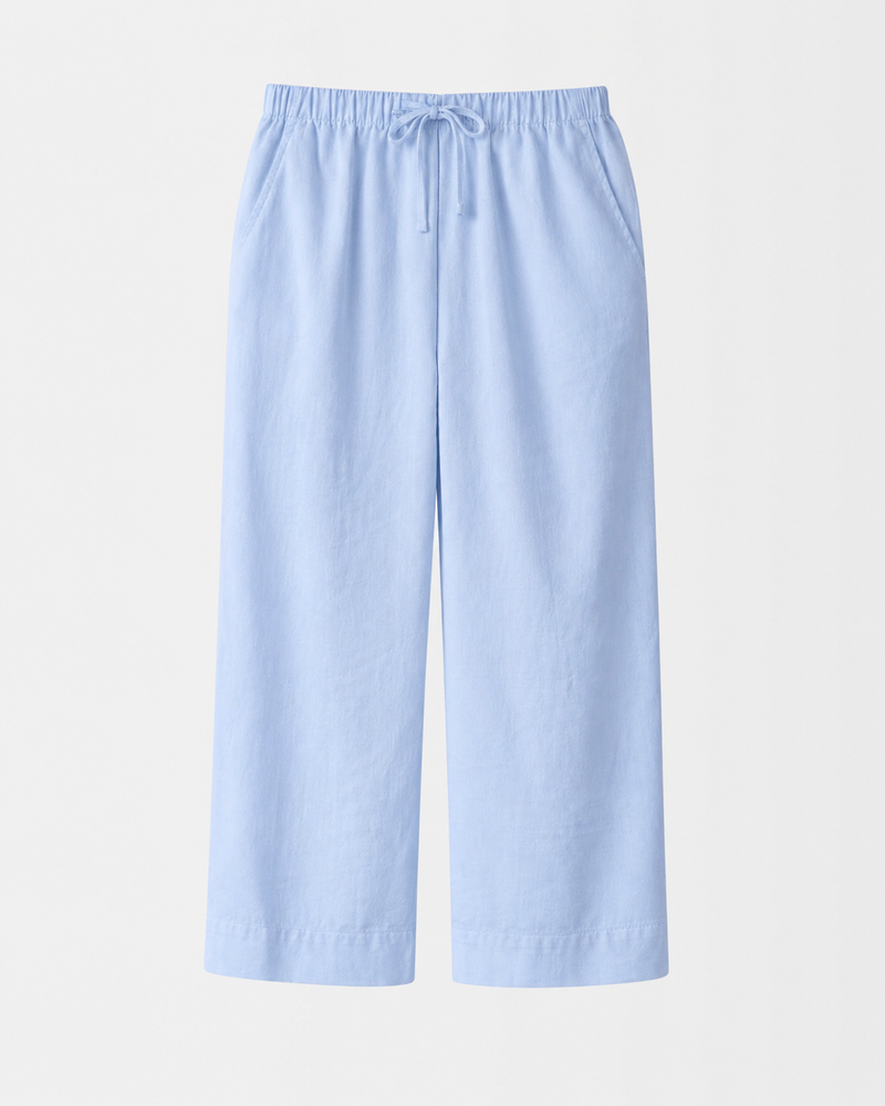 Women Resort Trousers Soleil Sky Blue